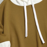 Hoodie Sweatshirt Brand Men Casual Patchwork