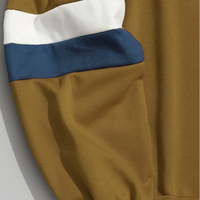 Hoodie Sweatshirt Brand Men Casual Patchwork