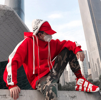 New BF Oversize Hoodie Streetwear Hip Hop