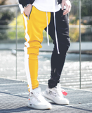 Mens Vogue Patchwork Contrast Color