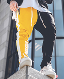 Mens Vogue Patchwork Contrast Color