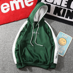 Autumn White Hoodies With Hat Men