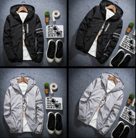Spring Autumn Thin Windbreaker Jacket