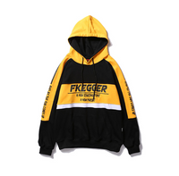 Hoodies Men Patchwork