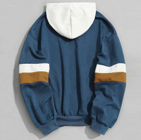 Hoodie Sweatshirt Brand Men Casual Patchwork