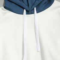 Hoodie Sweatshirt Brand Men Casual Patchwork